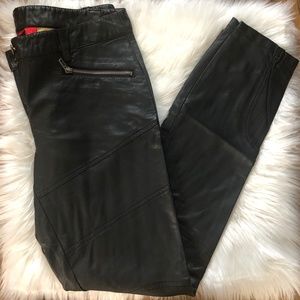 NY&Co. Faux Leather Moto Pants